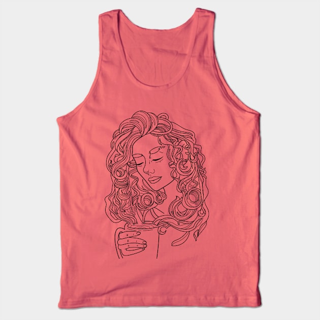 Morning coffee Tank Top by roman_v61